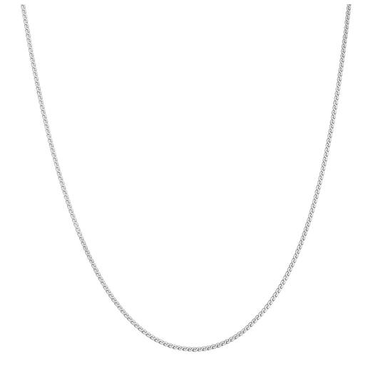  Lady Cozy - Gliederketten - Silber / Rhodiniert - 45cm
